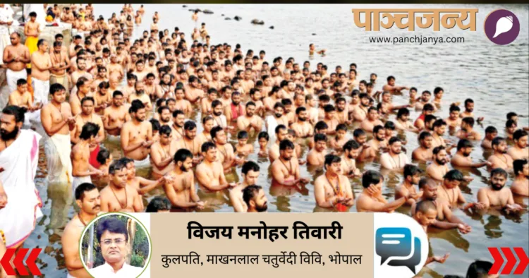 नर्मदा तट पर देश -विदेश के युवा ‘शंकरदूत’ के रूप में हुए दीक्षित