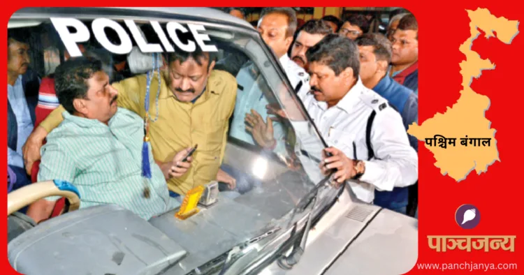 राजीव कुमार से पूछताछ करने गई सीबीआई टीम को कोलकात्ता पुलिस ने​ हिरासत में ले लिया।