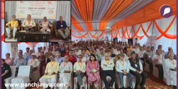 RSS Sah Sarkaryavah Dr. Krishna Gopal at Bilaspur Sangh Yatra Seminar