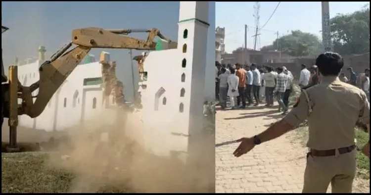 Sambhal Buldozer action