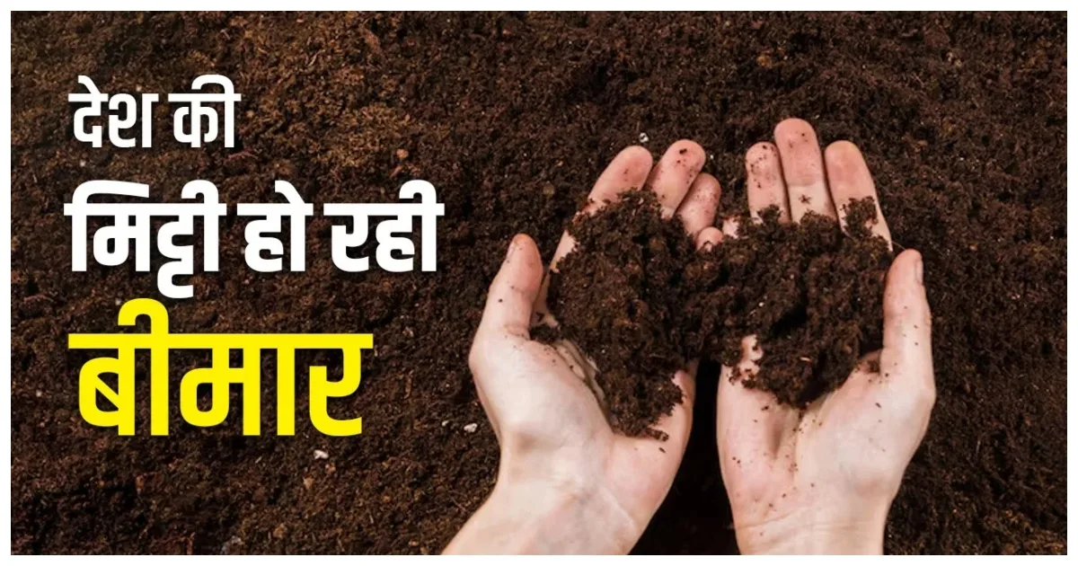 हर तीसरा खेत खतरे में.... बचा लो भूमि, भोजन और भविष्य- राष्ट्रीय मृदा सर्वेक्षण की रिपोर्ट अहम