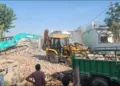 Uttarakhand Buldozer action