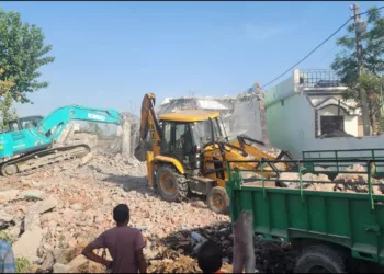 Uttarakhand Buldozer action