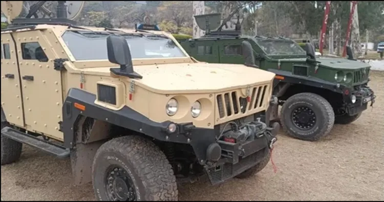 army bulletproof car