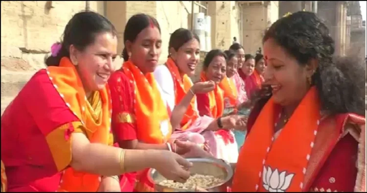 Bengali women celebrated election win