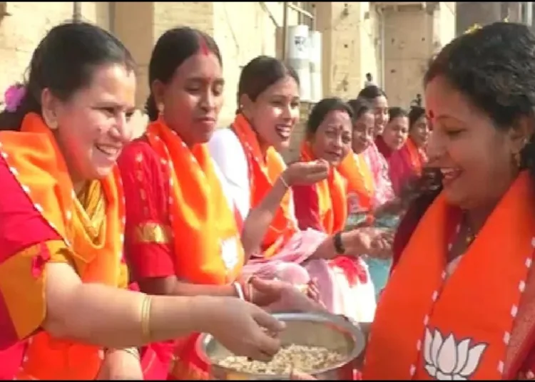 Bengali women celebrated election win