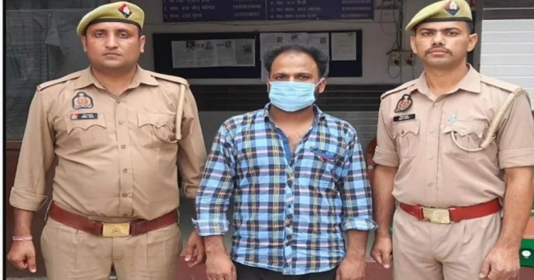 आरोपी शादाब पुलिस हिरासत में