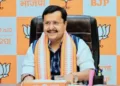 भाजपा अध्यक्ष नितिन नवीन