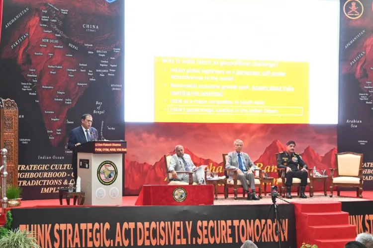Brainstorming Session between the Indian Army and Think Tank BHISM