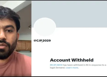 Cockroach janta party national threat account blocked