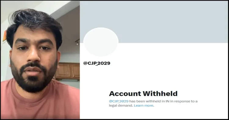 Cockroach janta party national threat account blocked