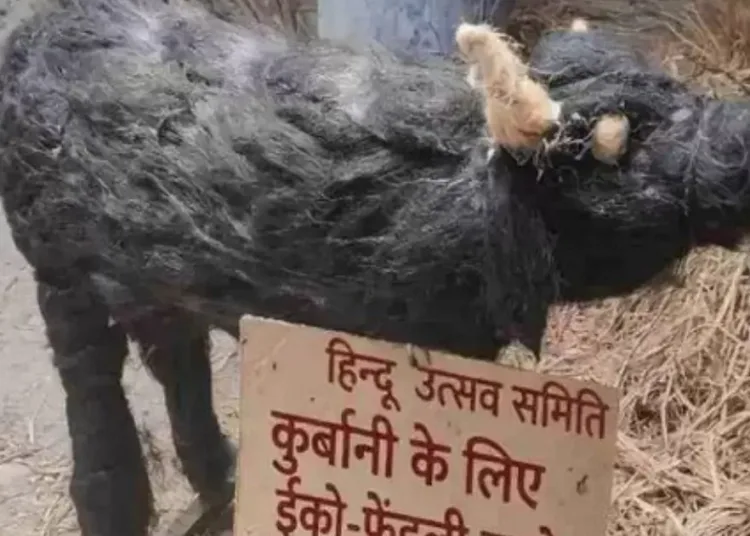 भोपाल में एक समिति ने इक्रोफ्रेंडली बकरा बनाया