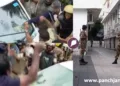 ed raid on pinarayi vijayan house cpi m workers attack officials