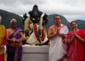 ब्राजील में स्थापित की गई गणेश जी की प्रतिमा