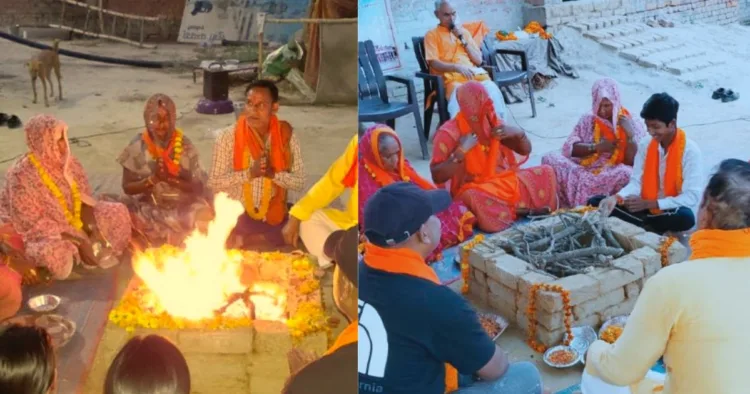 3 मुस्लिम परिवारों ने की सनातन धर्म में घर वापसी
