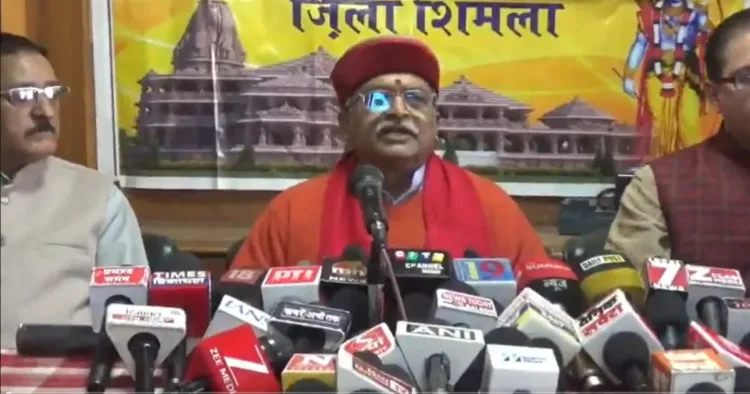 विश्व हिंदू परिषद के केंद्रीय संगठन महामंत्री श्री मिलिंद परांडे जी