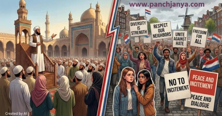 Islamic Preacher Viral Video Netherlands Dutch Women