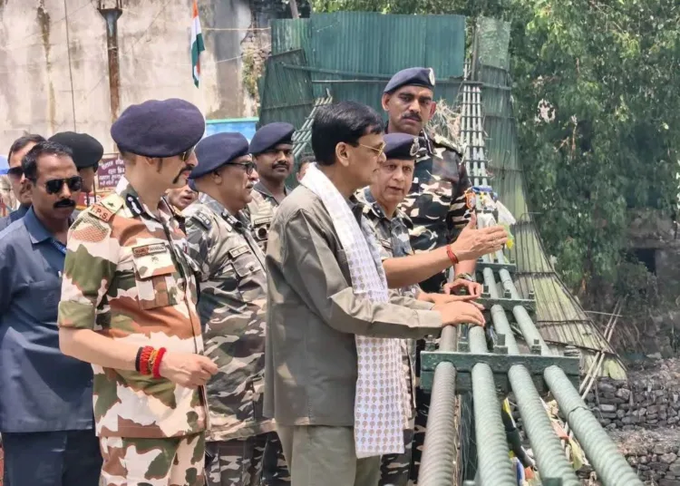 mos home nityanand rai visits india nepal border dharchula pithoragarh
