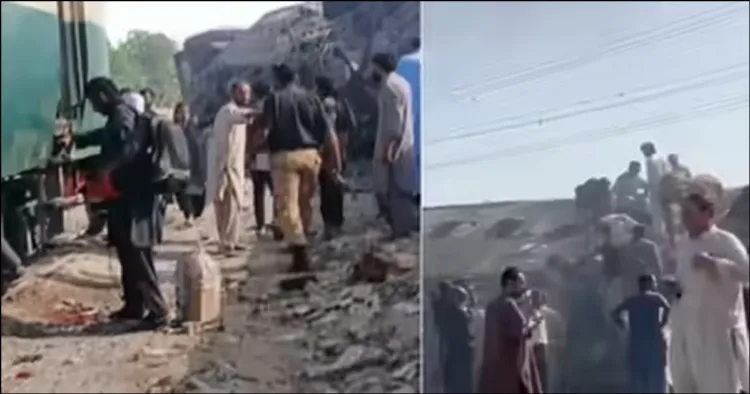 Pakistan Queta train Blast