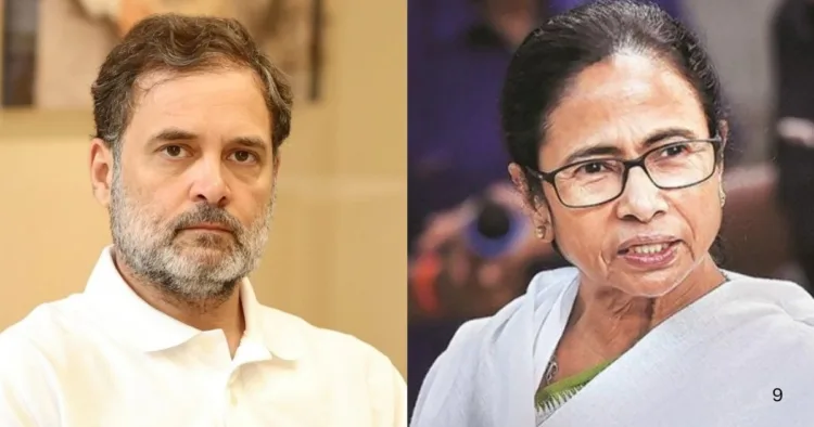 राहुल गांधी और ममता बनर्जी