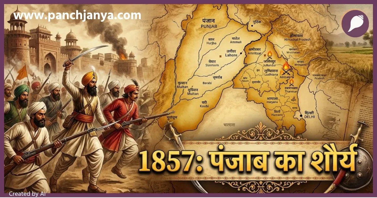 1857 का स्वतंत्रता संग्राम और पंजाब: अंग्रेजों के 'बांटो और राज करो' के  नैरेटिव का सच, कैसे उबला था पूरा प्रांत