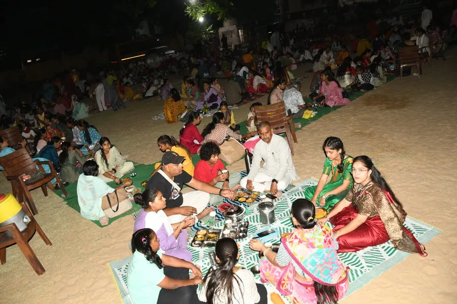 RSS Matruhaste Bhojan Shajapur Chittorgarh
