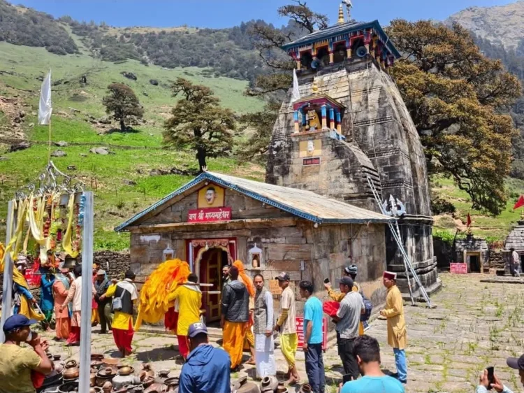 Shri Madmaheshwar Temple Gates Opened Second Kedar