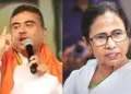 शुभेंदु अधिकारी और ममता बनर्जी
