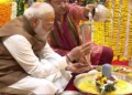 Somnath temple PM Modi worship