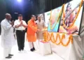 Tarun Vijay addressing Narad Jayanti Seminar in Gorakhpur