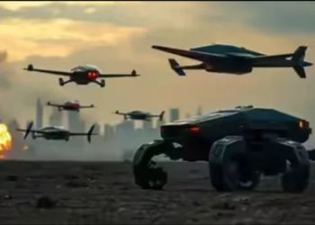 Ukrains robot Soldier in war with russia