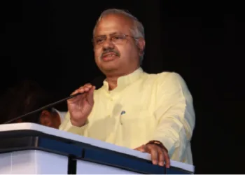 कार्यक्रम को संबोधित करते हुए श्री सुनील आंबेकर