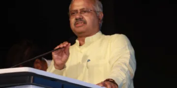 कार्यक्रम को संबोधित करते हुए श्री सुनील आंबेकर