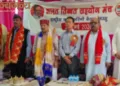 कार्यक्रम के एक सत्र में श्री इंद्रेश कुमार (बाएं से तीसरे) के साथ संघ और भारत-तिब्बत सहयोग मंच के अधिकारी