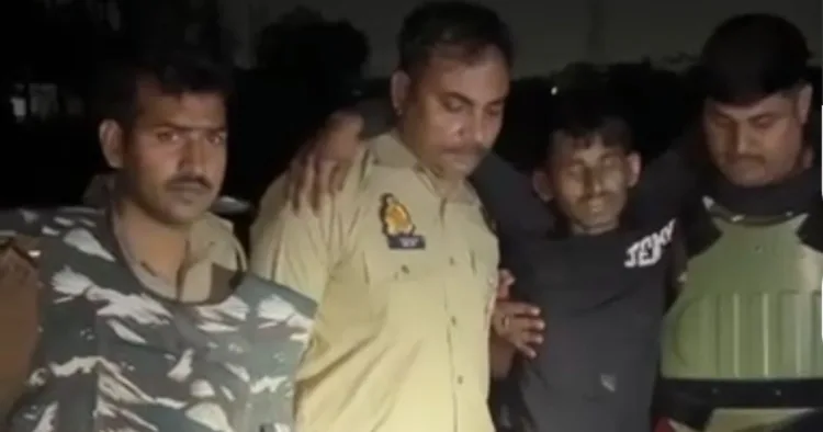 आरोपी मोहम्मद ताज मुठभेड़ में गिरफ्तार