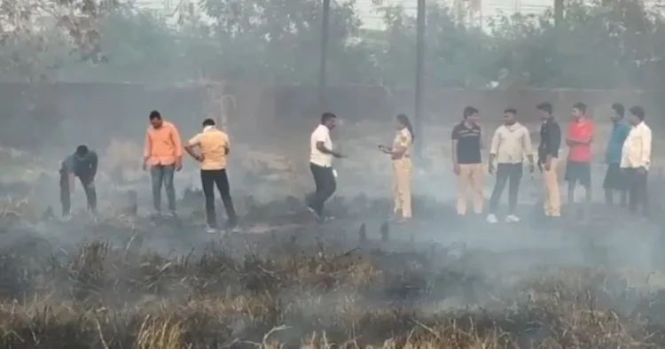 वसई में खाली प्लॉट से मिला नरकंकाल