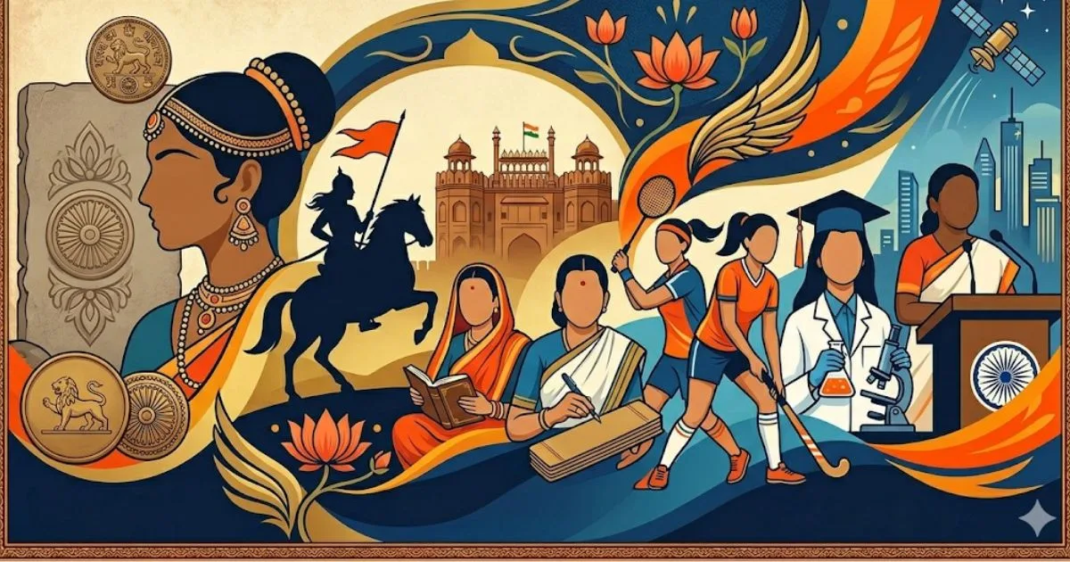 अग्रसर होतीं नारियां: इतिहास से वर्तमान तक नारी शक्ति की गौरवगाथा
