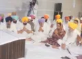श्री अकाल तख्त साहिब में पेश हुई आम आदमी पार्टी की सरकार