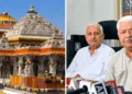 रायपुर में पत्रकार वार्ता के दौरान विहिप अध्यक्ष आलोक कुमार जी।