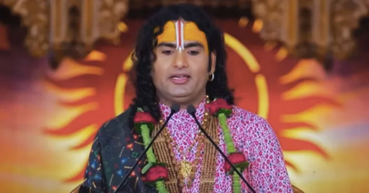 कथावाचक अनिरुद्धाचार्य जी