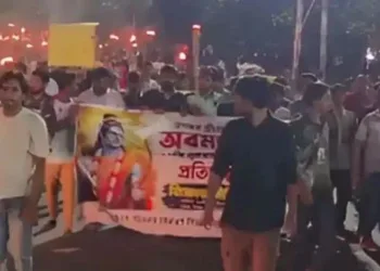 bangladesh dhaka shahbagh echoes with hindu protest ram statue desecration gaibandha
