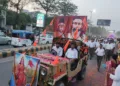 Bareilly RSS Sangh Shiksha Varg Path Sanchalan Swayamsevak