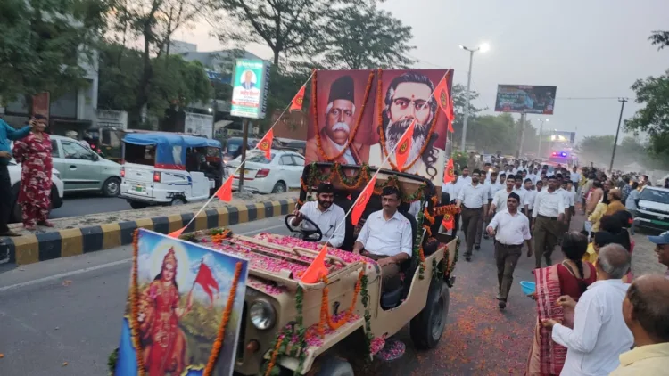 Bareilly RSS Sangh Shiksha Varg Path Sanchalan Swayamsevak
