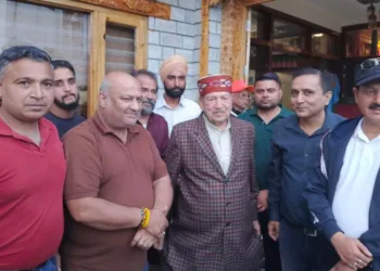bharat tibet sahyog manch delegation visits ladakh arun gupta appointed cashier