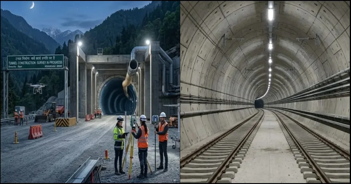Chicken Neck Rail project