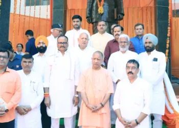 CM Yogi Adityanath Tribute Dr Syama Prasad Mookerjee Balidan Diwas Lucknow Civil Hospital