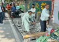 dehradun administration removes illegal prasad shops outside fri rangers colony mazar