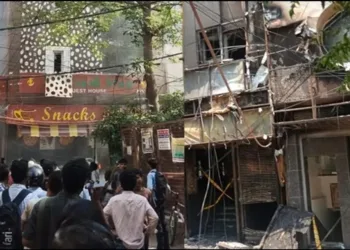 Delhi Malviya Nagar hotel Fire