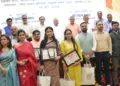पत्रकारिता में उत्कृष्ट योगदान के लिए पत्रकारों को दिया गया देवर्षि नारद सम्मान