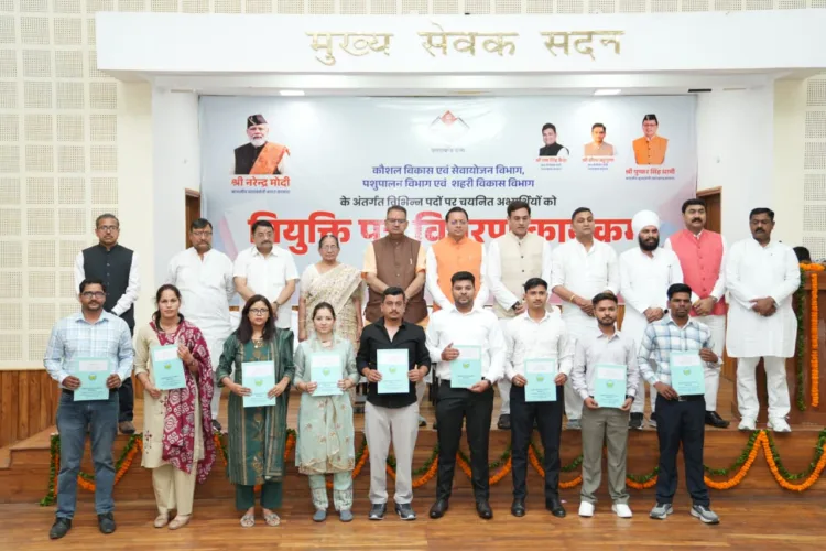 Dhami Govt Uttarakhand Govt Jobs 221 Appointment Letters